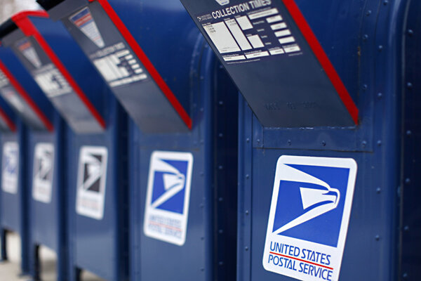 Online business postage options