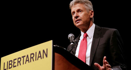 Will voters be swayed by Libertarian candidate Gary Johnson?