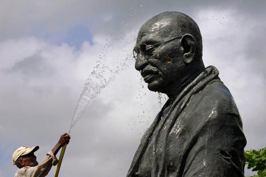 India to sign Paris accord: What would Gandhi say about climate change? - Christian Science Monitor
