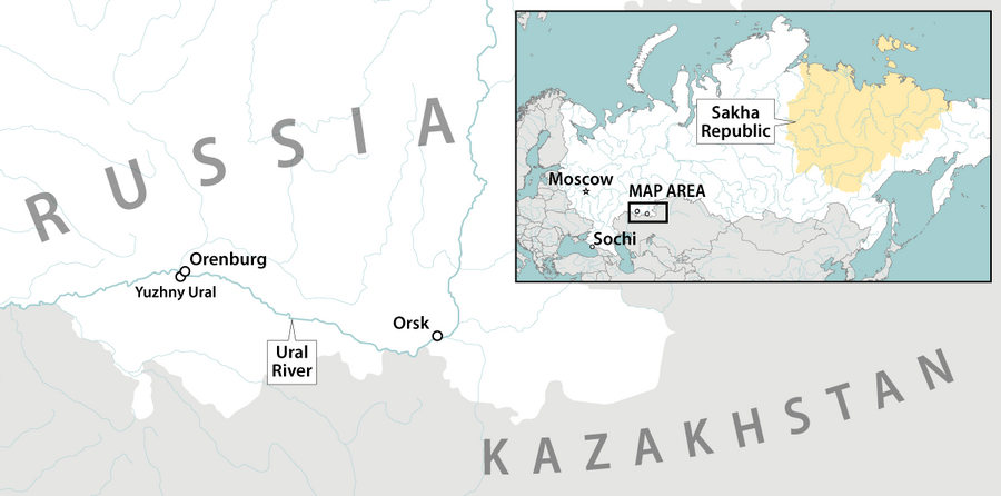 Map Russia
