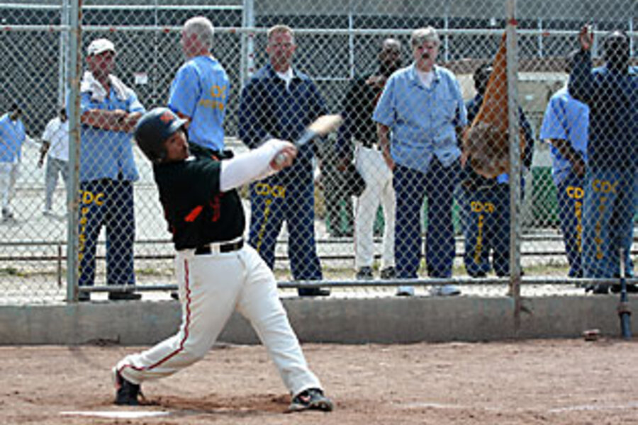 Prison baseball team gives inmates a focus beyond their cells