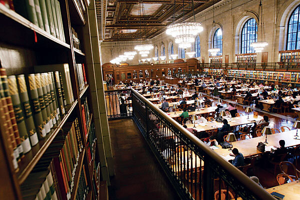 The New York Public Library has 18,300 electronic titles that can be borrowed for a specified lending period at the end of which the electronic file expires 