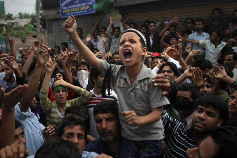 Kashmir protests against Quran burnings leave 13 dead - CSMonitor.com