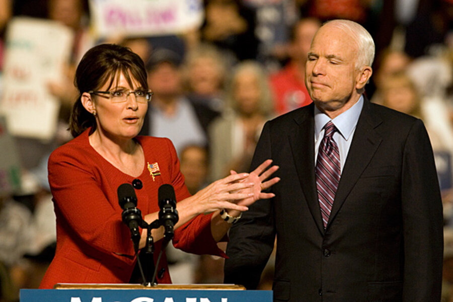 Onderzoek Het beste masker Sarah Palin and John McCain - CSMonitor.com