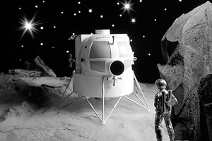 Space photos of the day: Vintage NASA art - CSMonitor.com