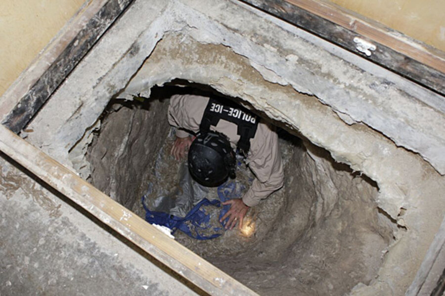 USMexico drug tunnel