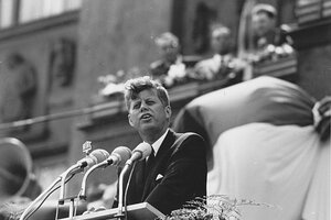 Kennedy's Speeches - CSMonitor.com