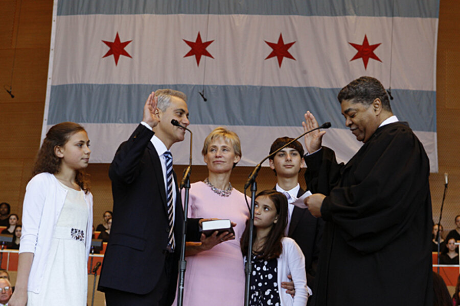 Rahm Emanuel: Taking on Chicago - CSMonitor.com