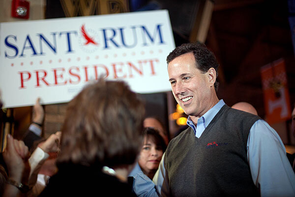 Rick Santorum sweater vest: 'What not to wear' or sleeveless ...