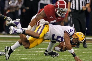 LSU Vs. Alabama Goes From Hyped Rematch To Lopsided Score - CSMonitor.com