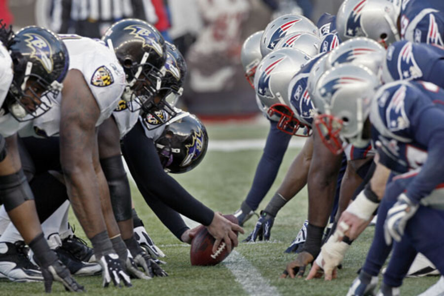 Ravens vs. Patriots: 2012 AFC Championship, Joe Flacco vs. Tom Brady