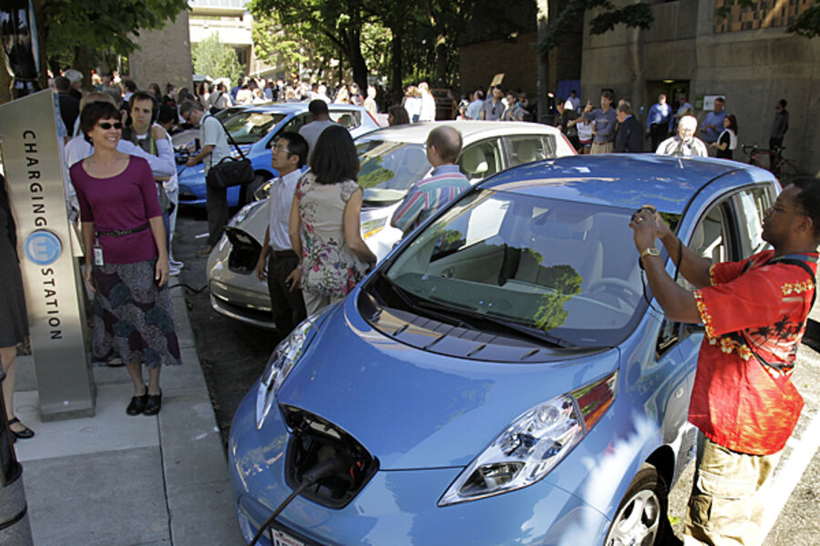 Electric cars 'Plugins' look for spark in 2012