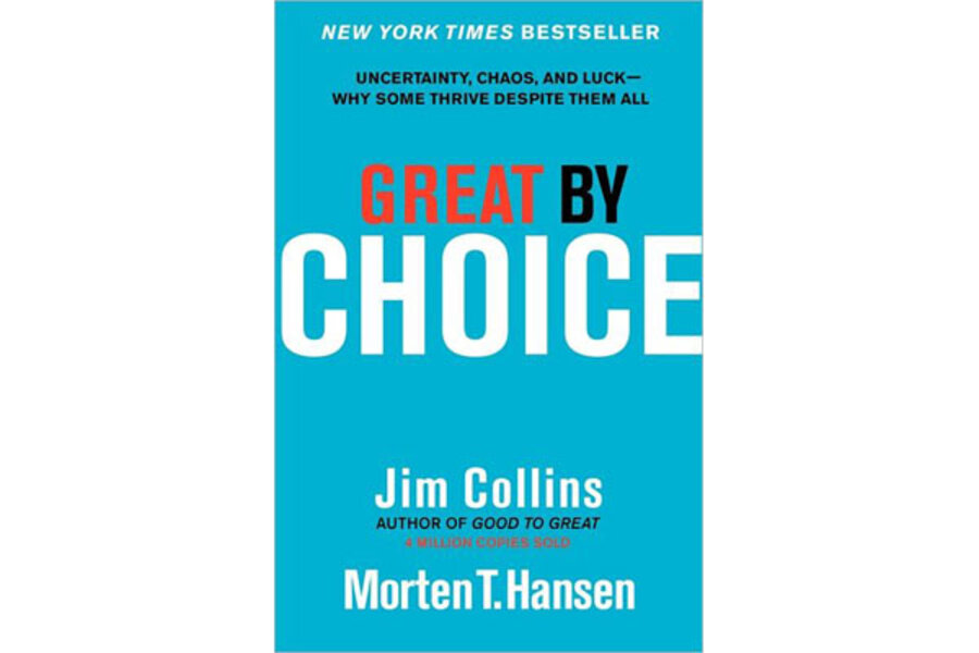 Lucky why. Great by choice Jim Collins. Great by choice. Childless by choice. Choice by Climento.