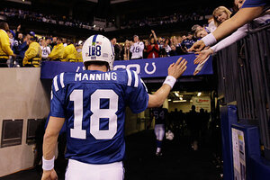 Indianapolis and Peyton Manning view his return with mixed