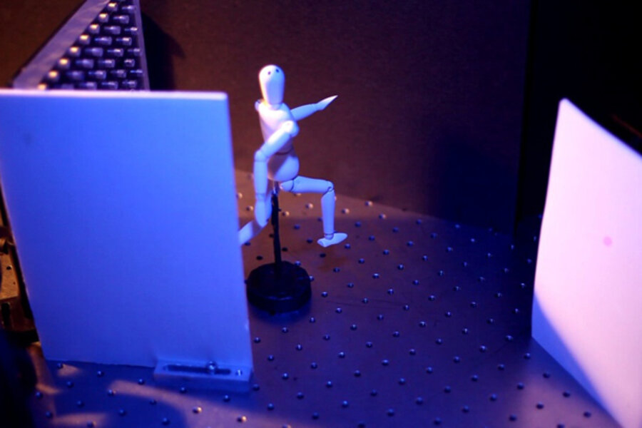 Scientists can see around corners using lasers and computers