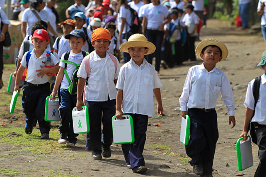 In Nicaragua, teachers make only half as much as market