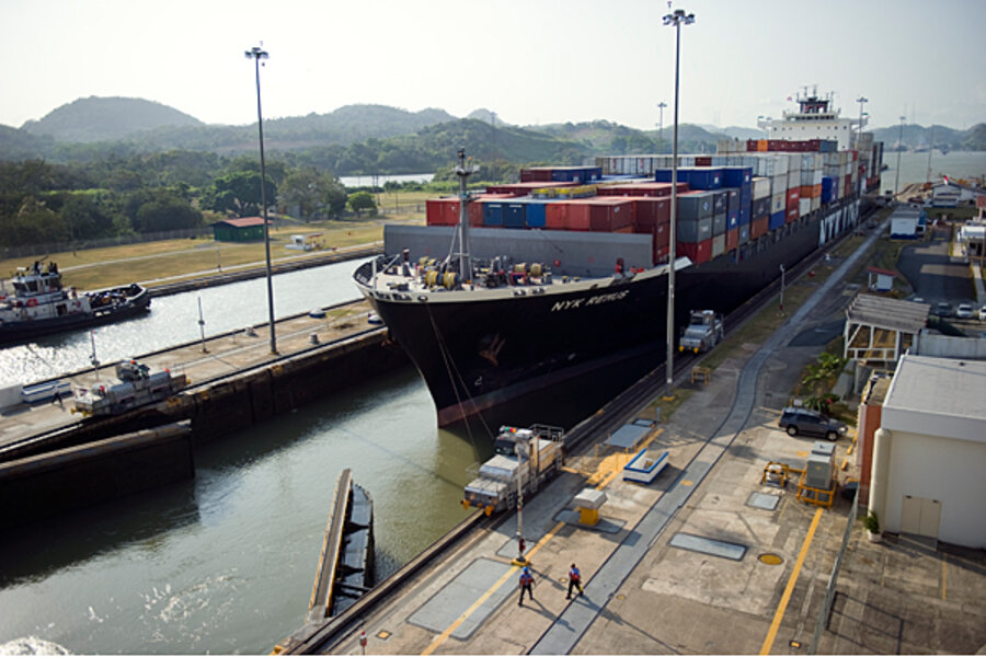 Panama Canal expansion to ease international trade, with a grain of