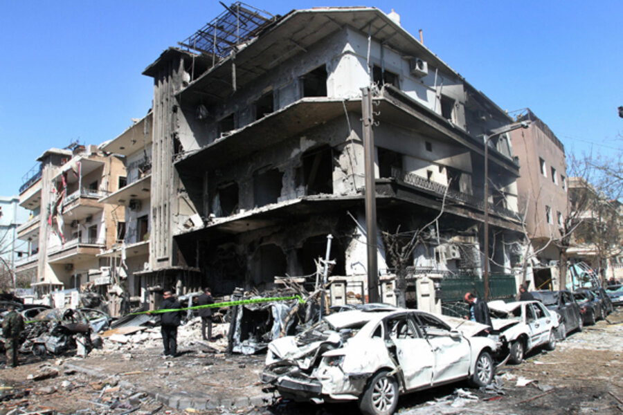 Fighting in Damascus belies Syrian government's claim of control ...