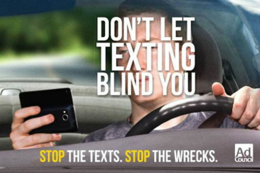 texting and driving commercials