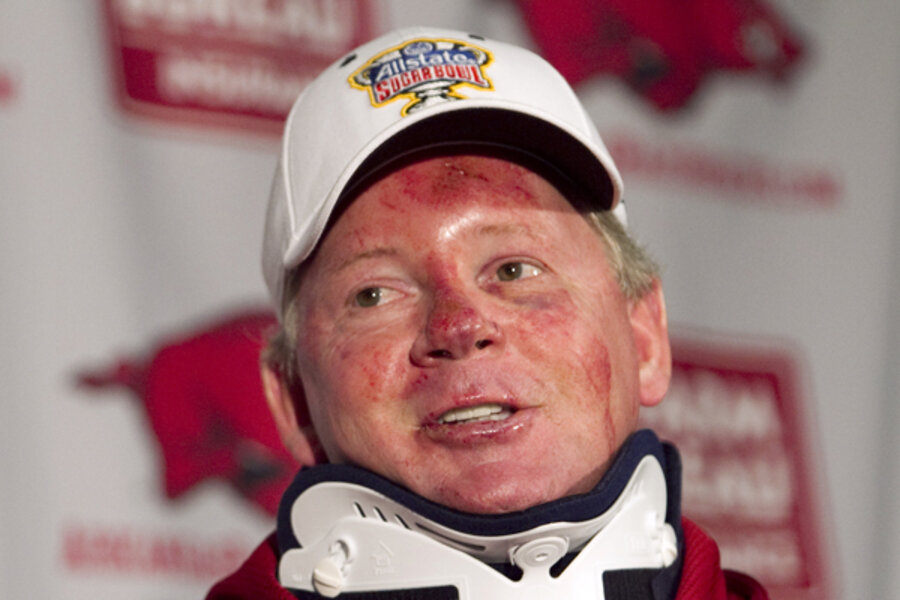 Bobby Petrino fired as Arkansas head coach 