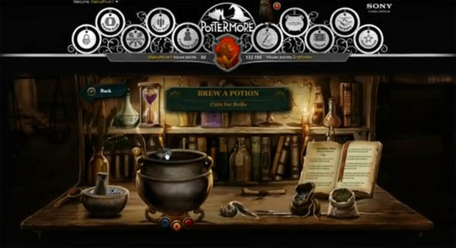 Pottermore gives users a sneak peek 