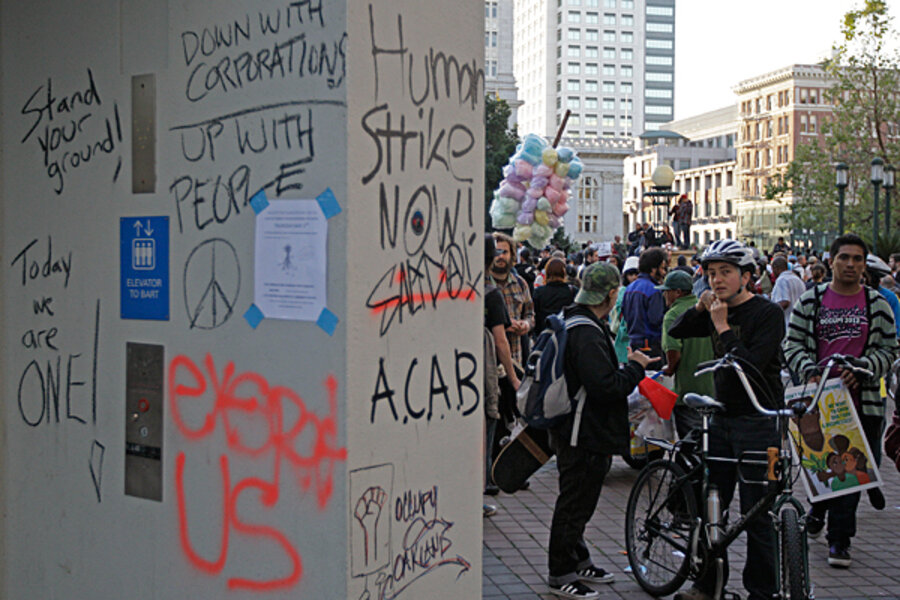 Occupy 2012: Day 1 of protests yields a mixed review - CSMonitor.com