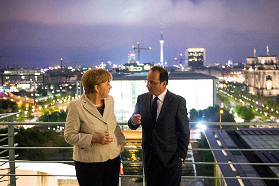 Merkel Hollande Pledge To Find Common Ground On European Growth Csmonitor Com