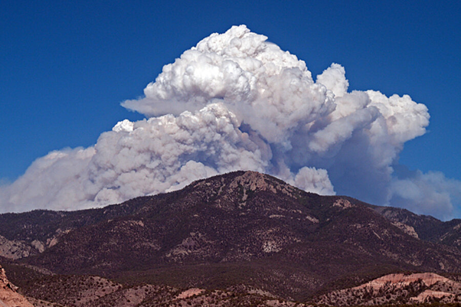 Enormous forest fire in New Mexico sets state record for acres burned