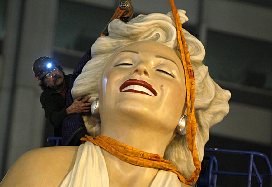 Статуя мэрилин монро где находится и фото