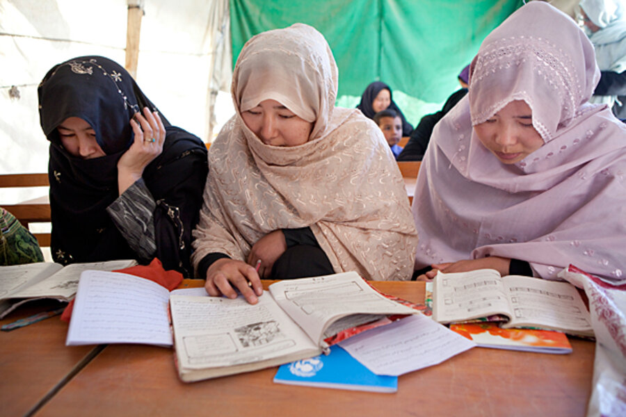 In Afghan capital, schoolgirls embrace freedoms denied to 