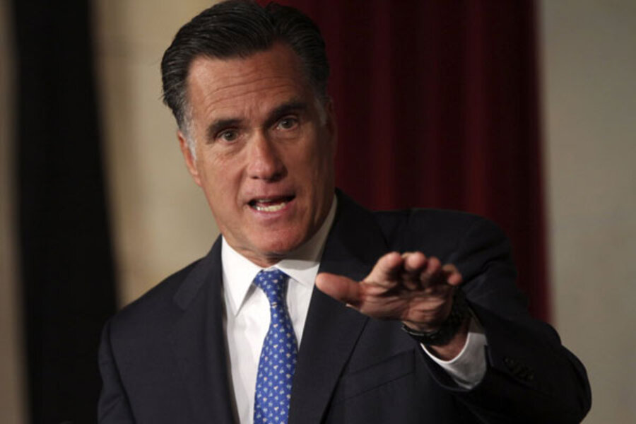 With nomination in hand, Romney turns focus on Obama - CSMonitor.com