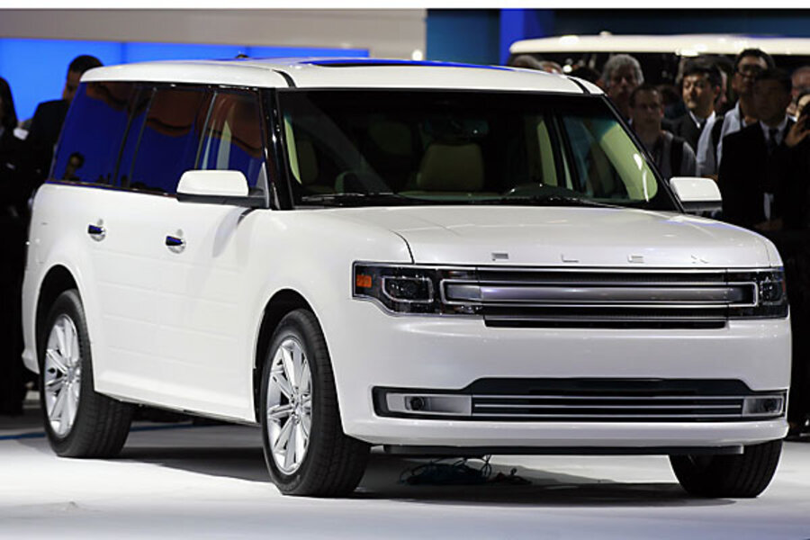 The 2013 Ford Flex, seen here at the LA Auto Show in Los Angeles this past ...