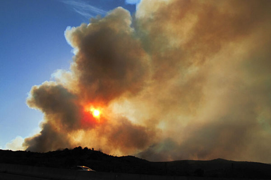 Fire weather. Arizona Fire.