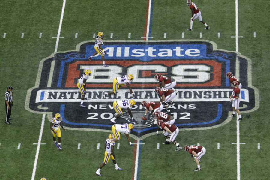 At last, college football playoffs: BCS commissioners agree on