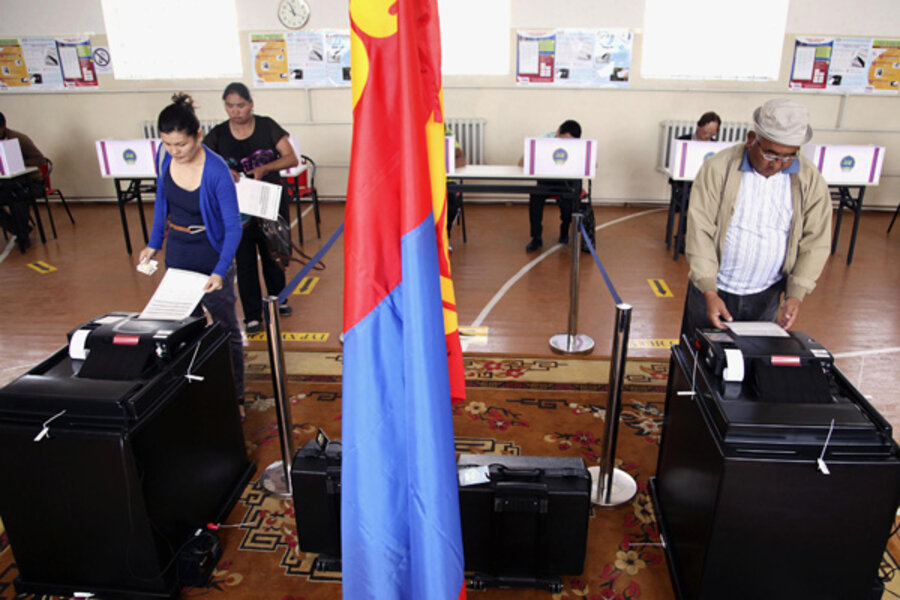 Mongolia's top election issue how to spend new riches