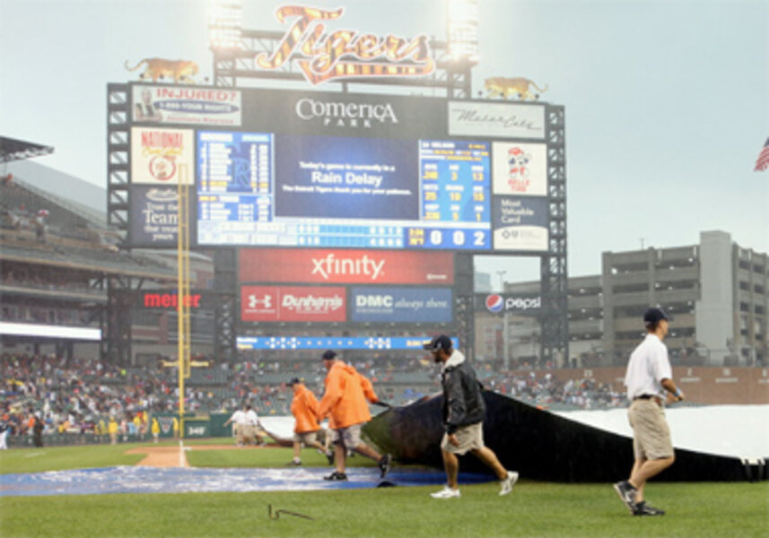 Detroit's Comerica Park transforms for weekend of concerts 