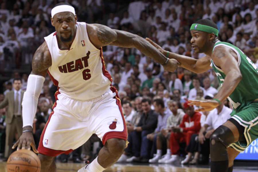 Miami Heat, LeBron James hailed after Finals win