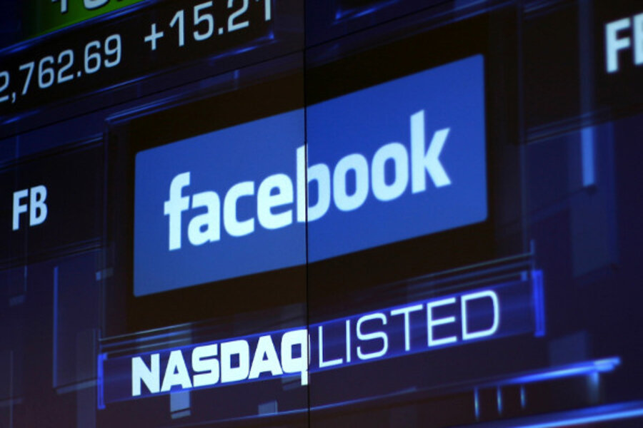 Facebook's first earnings report mediocre results, new low for stock