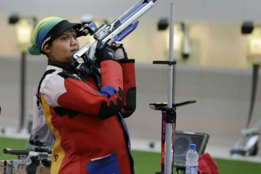 Pregnant Olympian: Malaysian shooter shrugs off criticism - CSMonitor.com