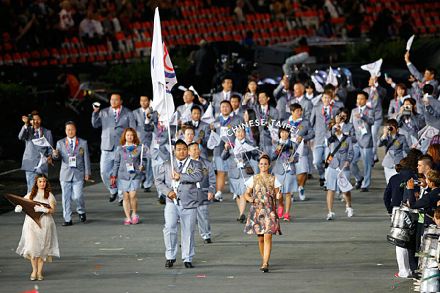 An Olympic-sized flap over Taiwan's flag - CSMonitor.com