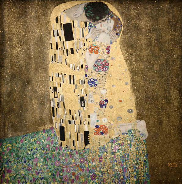 596px x 600px - Gustav Klimt: Why some say 'The Kiss' is better than the 'Mona Lisa' -  CSMonitor.com