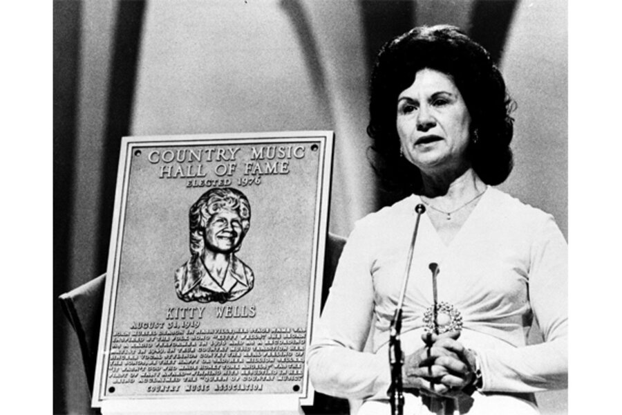 Kitty Wells was 'queen of country music' - CSMonitor.com