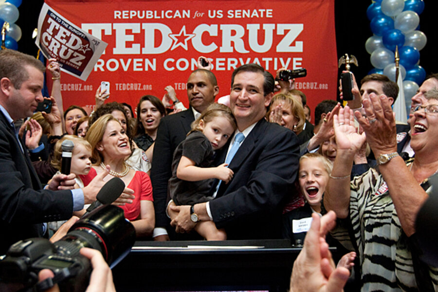 Ted Cruz, pulling an upset, is poised to boost tea party ...