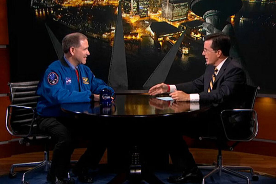 Stephen Colbert offers a tip of the hat to NASA's Mars Rover ...