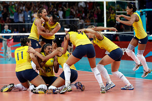olympic volleyball match