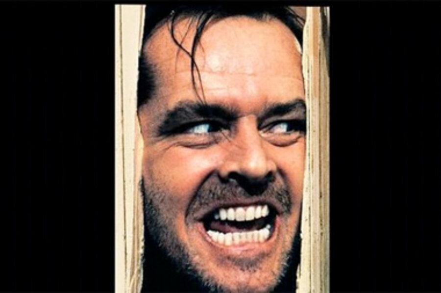 What did Jack Nicholson do with his 'Shining' scripts?