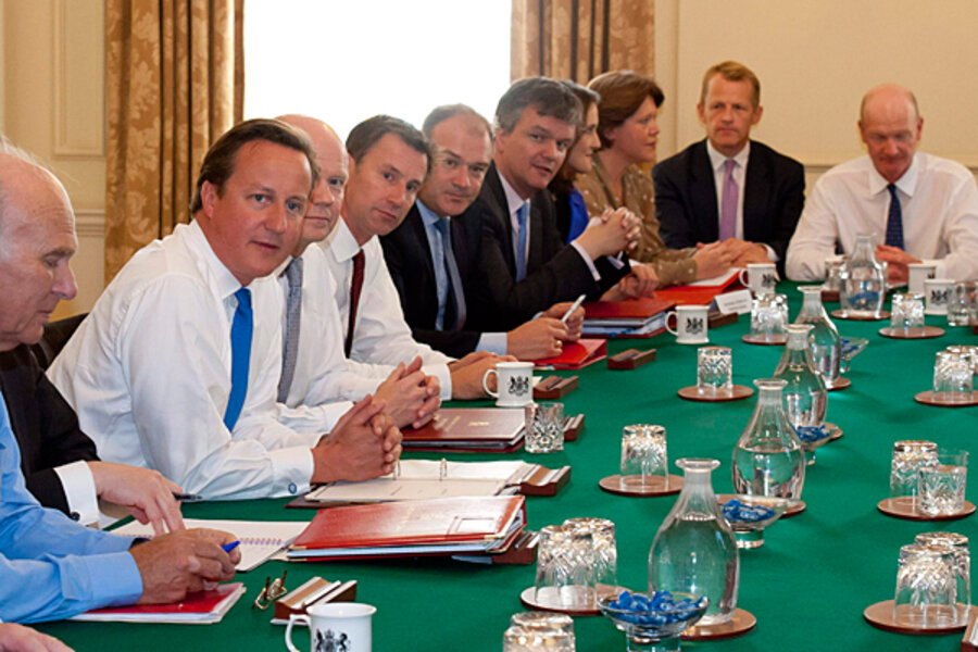 With Shakeup British Government Runs To The Right Csmonitor Com