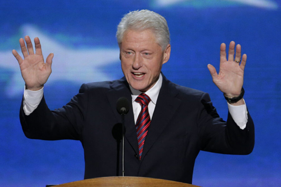 Bill Clinton: Obama 'laid the foundation for prosperity' - CSMonitor.com