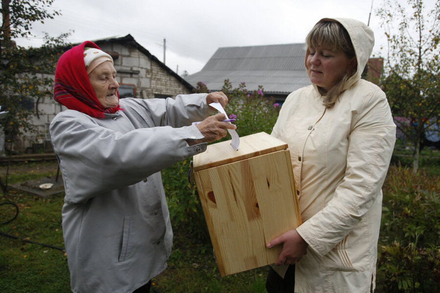 Amid opposition boycott, Belarus leader praises 'boring and calm ...