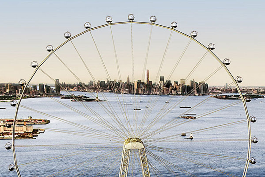 What did London Eye do right that the NY Wheel did wrong? 
